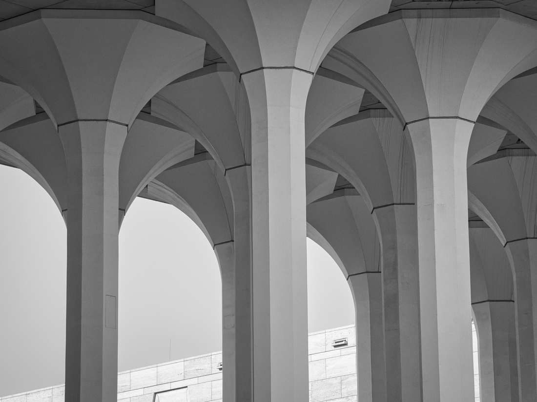 A colonnade