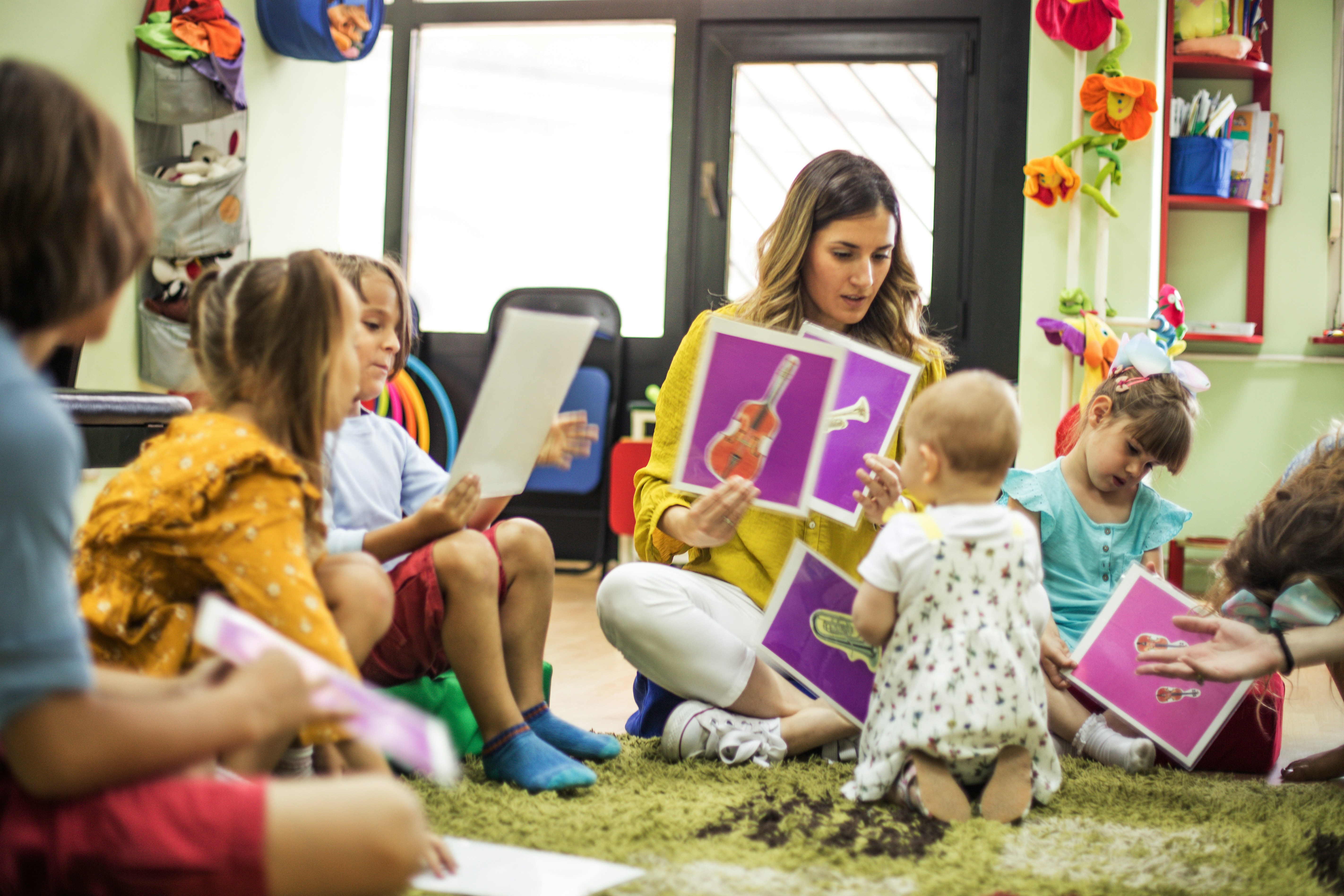 A Christian preschool classroom